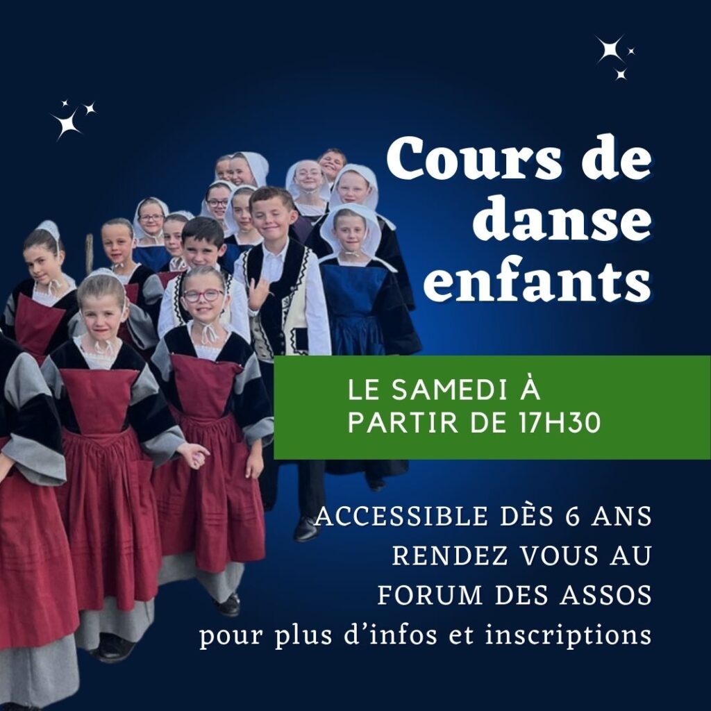 bugale melrand cours de danse spectacle pour les enfants à partir de 6 ans