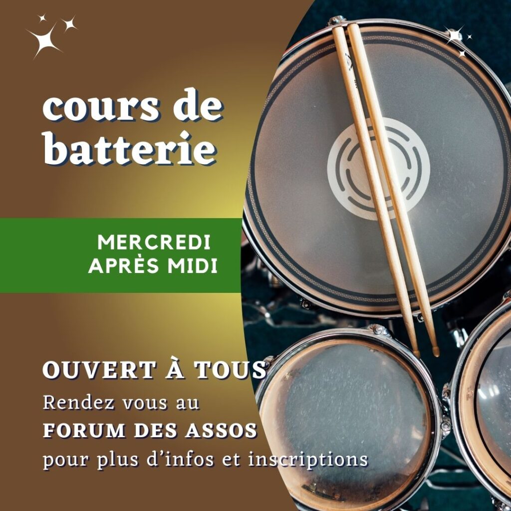 bugale melrand cours de batterie