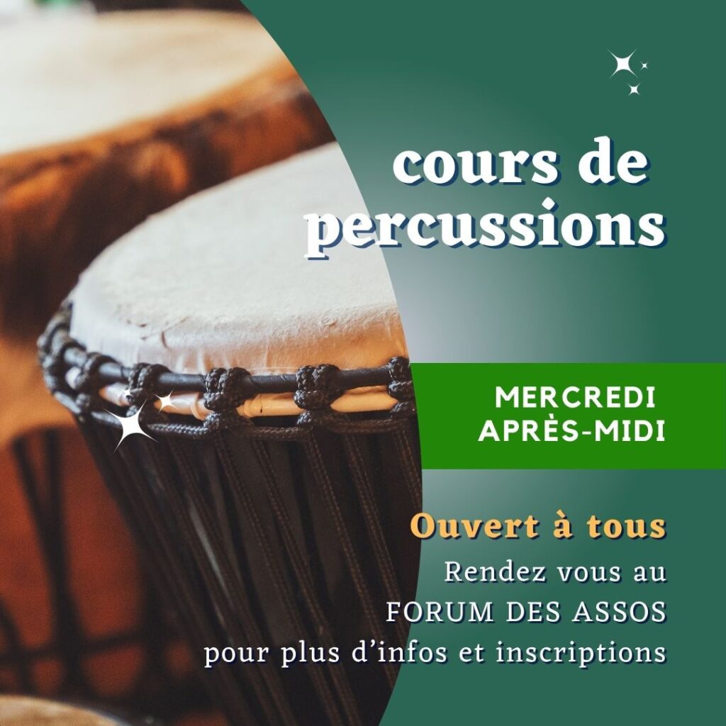 bugale melrand cours de percussions